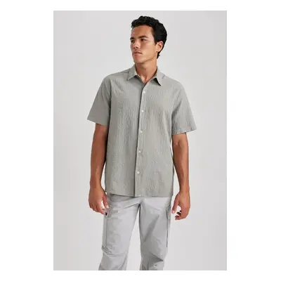 DEFACTO Relax Fit Short Sleeve Shirt