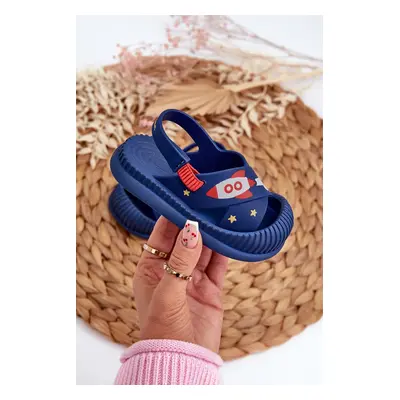 Children's sandals panema Cute Baby Navy Blue