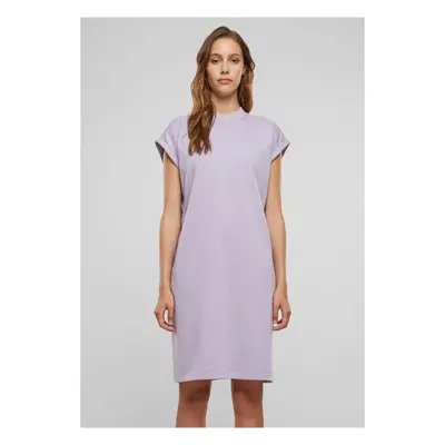 Women's Oversized Terry Dress - Purple