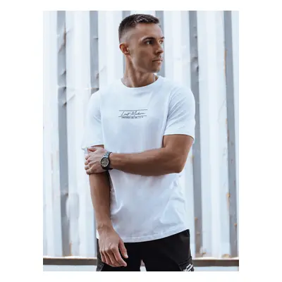 Men's T-shirt with white Dstreet print