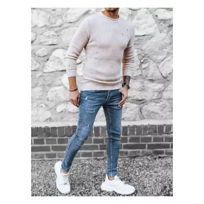 Men's beige sweater Dstreet