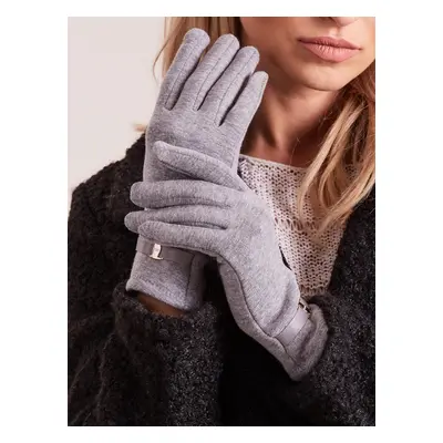 Classic grey gloves