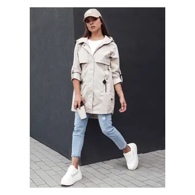 Women's parka jacket STYLE QUEEN gray Dstreet