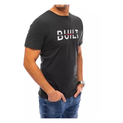 Black men's T-shirt Dstreet