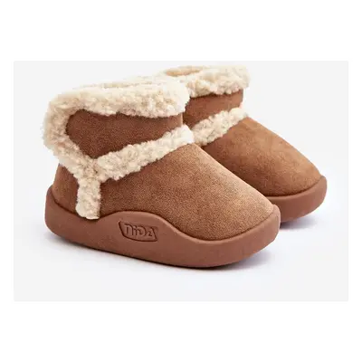 Children's Velcro Shoes Camel Unitia