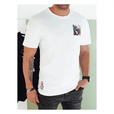 Men's T-shirt with white Dstreet print