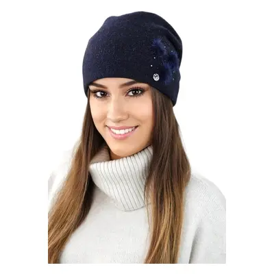 Kamea Woman's Hat K.23.009.12 Navy Blue