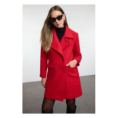 Trendyol Red Regular Coat