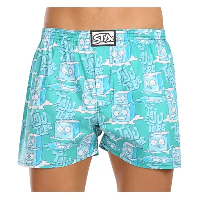 Men's Boxer Shorts Styx Art Classic Rubber Ice Cubes