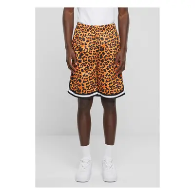 Men's Mesh AOP Leopard Shorts