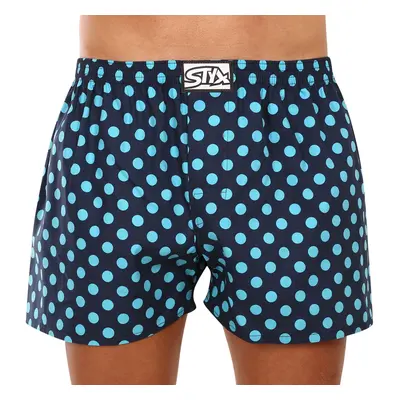 Men's shorts Styx art classic rubber oversize polka dots