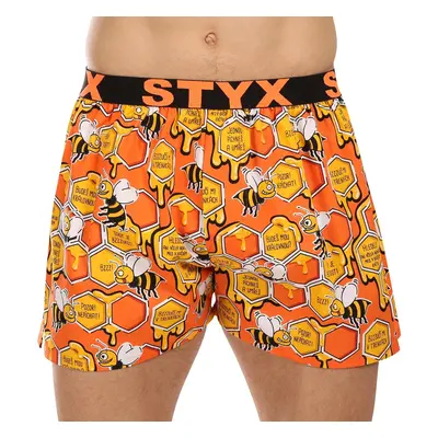 Men's boxer shorts Styx art sports rubber bees