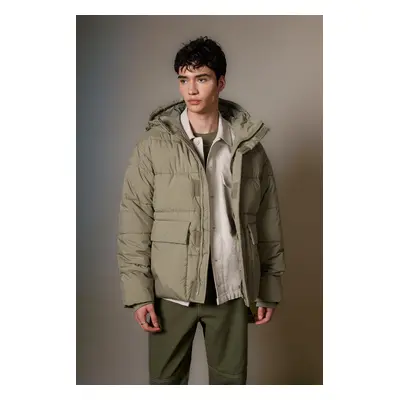 DEFACTO Regular Fit Hooded Puffer Down Coat