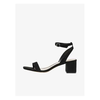 Black women's heeled sandals ONLY Hanna - Women