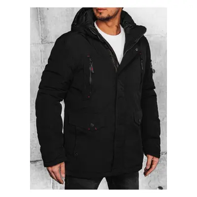 Men's winter jacket black Dstreet