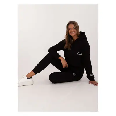 Black insulated tracksuit