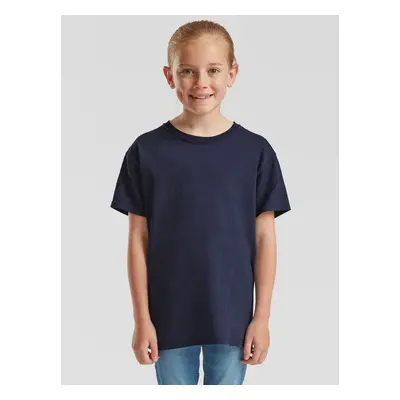 Navy T-shirt for kids Original Fruit of the Loom