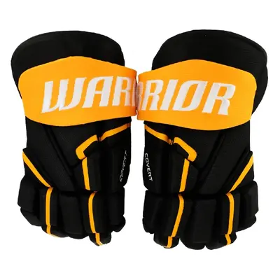 Warrior Covert QR5 black/gold Ice Hockey Gloves, Senior