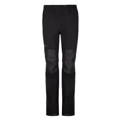 Kids softshell outdoor pants KILPI RIZO-J black