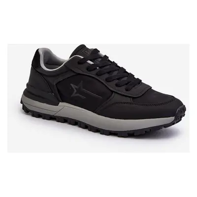 Men's Sneakers Big Star Memory Foam System Black