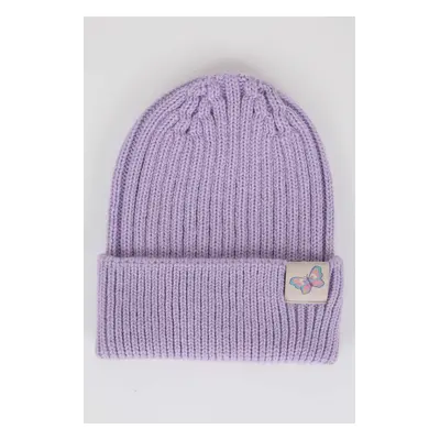 DEFACTO Baby Girl Woven Knitwear Beanie with Label