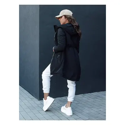 Women's parka with hood GROLIN black Dstreet