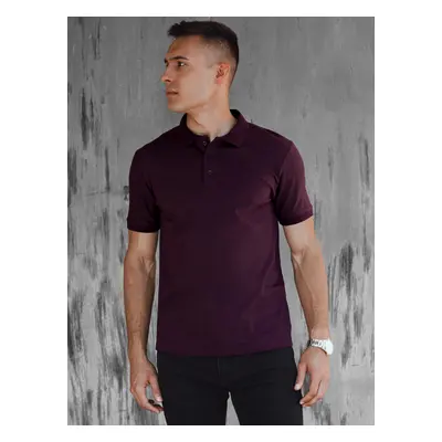 Men's Plum Polo Shirt Dstreet