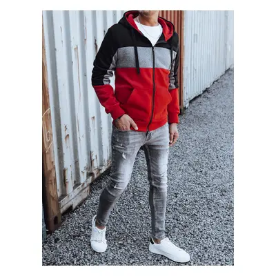 Men's hoodie red Dstreet