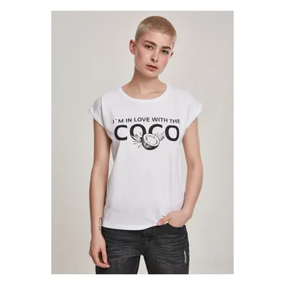 Women's T-shirt Coco in white