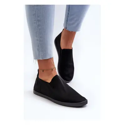 Women's Slip-On Sneakers Black Lovinia