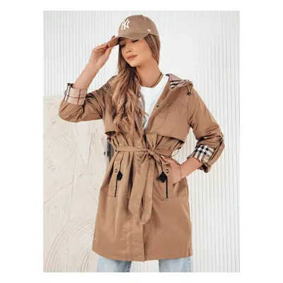 Women's parka jacket CIVIT beige Dstreet