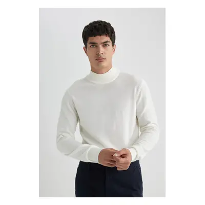 DEFACTO Slim Fit Turtleneck Sweater