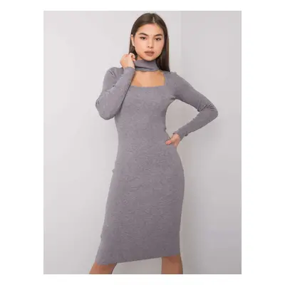 Grey knitted dress OH BELLA