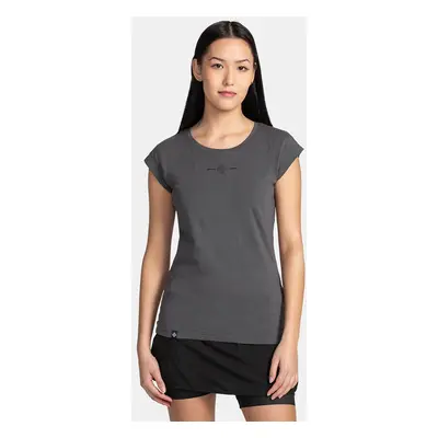 Women's cotton T-shirt KILPI LOS-W Dark gray