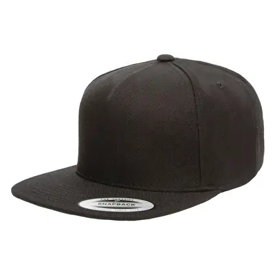 Premium Snapback Cap Black/Black