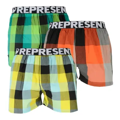 3PACK men's boxer shorts Represent Mikebox