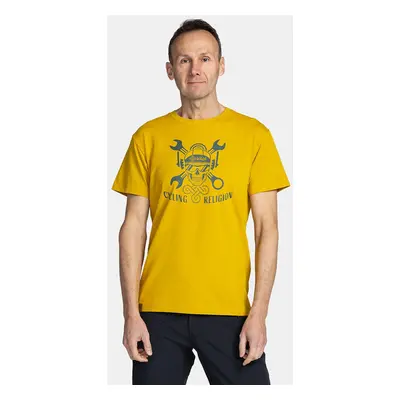 Men's cotton T-shirt KILPI SKULLY-M Gold