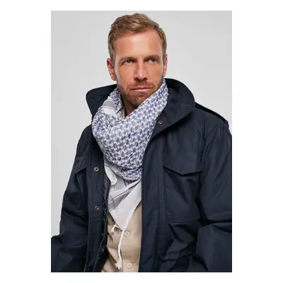 Shemag scarf blue/wht