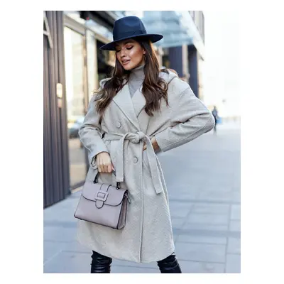 Coat beige By o la la cxp0968. R40