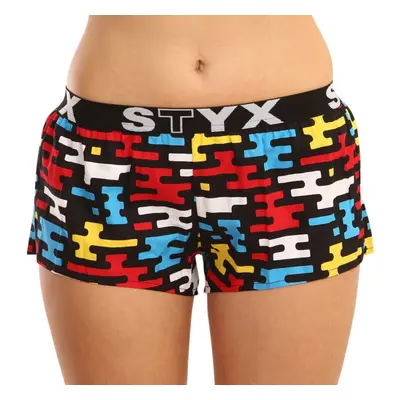 Women's shorts Styx art sports rubber flat