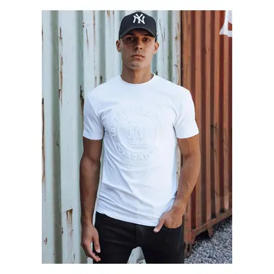 Men's T-shirt with white Dstreet print