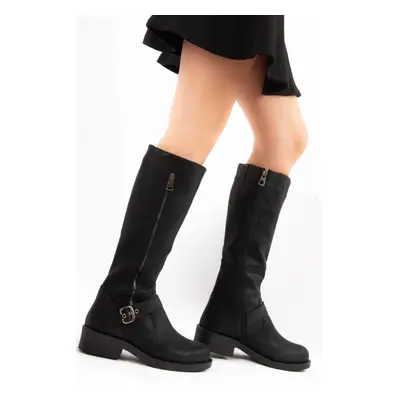 Fox Shoes Black Women's Boots