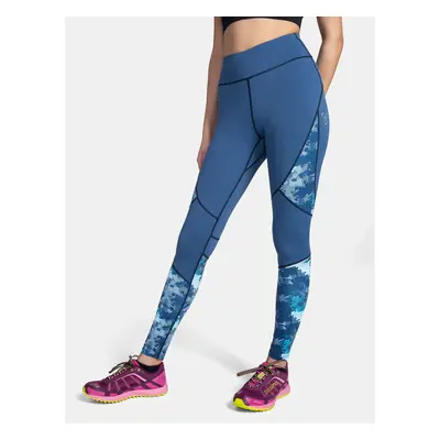 Women's fitness leggings KILPI LAMIRAE-W Dark blue