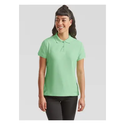 Mint Women's Polo Fruit of the Loom