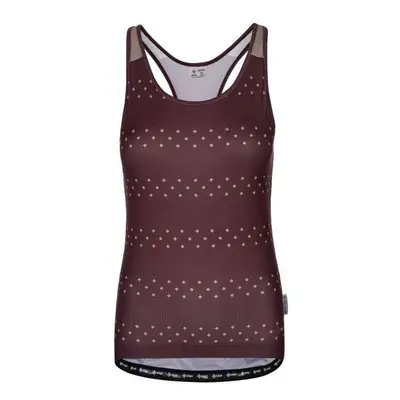 Women's cycling top Kilpi VAI-W dark red