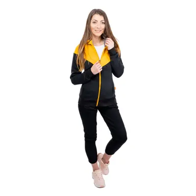 Women's tracksuit GLANO - black/yellow