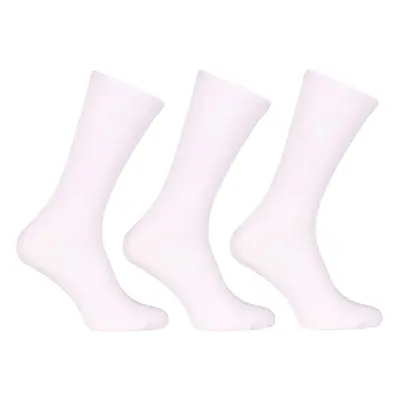 3PACK Socks Nedeto High Bamboo White