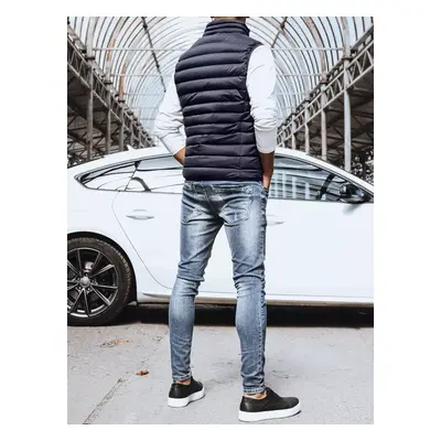 Men's Dark Blue Dstreet Vest