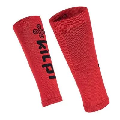 Unisex running leg warmers KILPI PRESS-U red