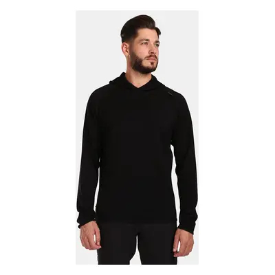 Men's merino wool sweater Kilpi MOSEO-M Black